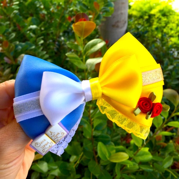 Disney Accessories - Disney Beauty & The Beast Belle Bow
